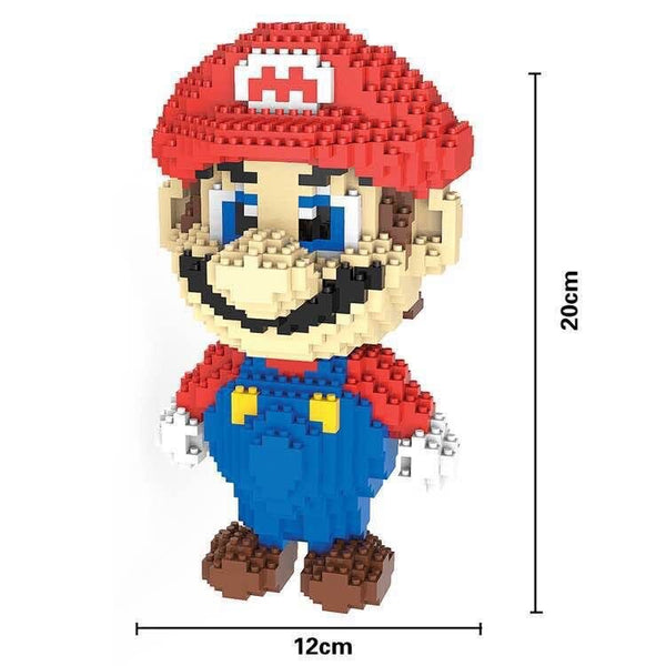 [variant_title] - HC 9003 Super Mario Diamond Particles Doll  Bricks Diamond Building Blocks Toys Compatible with  Mario