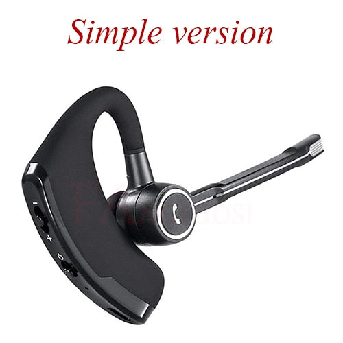 simple version - FANGTUOSI high quality V8S Business Bluetooth Headset Wireless Earphone with mic for iPhone Bluetooth V4.1 Phone Handsfree