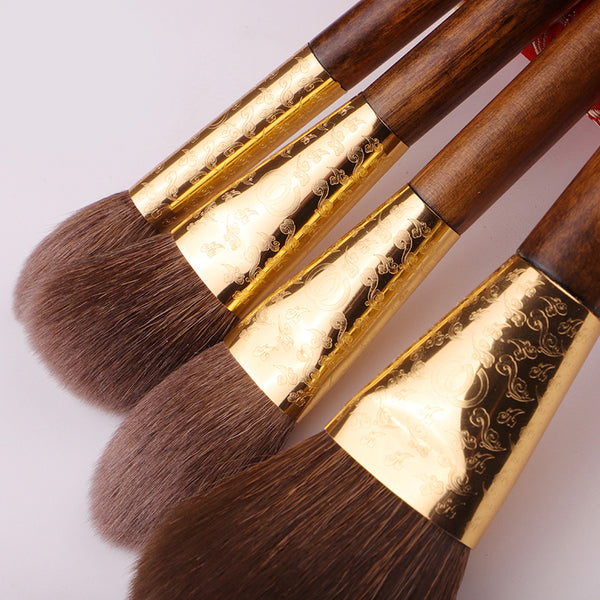 [variant_title] - MyDestiny Luxurious Traditional Brush Set 13-Brushes Super Soft Australian Squirrel Hair Face Eye Brushes - Beauty Makeup Tools (MD-TRADITIONAL-SET)