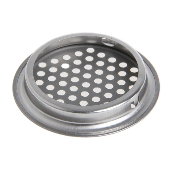 [variant_title] - 1PC Stainless Steel Wardrobe Cabinet Mesh Hole Air Vent Louver Ventilation Cover Kitchen Cabinet Parts & Accessories Dia 35/53mm