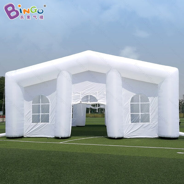 [variant_title] - Free Shipping 10X10X5 meters white color gaint inflatable tent advertising events blow up party tent toy tent