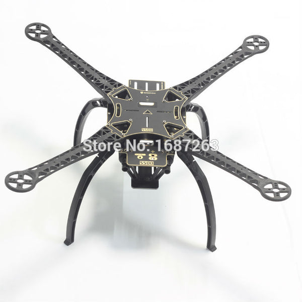 [variant_title] - F450 / X500 S500 500mm Quadcopter Frame Kit + NAZA M Lite Flight Controller Board w/ PMU Power Module / LED / M8N GPS 2212 Motor