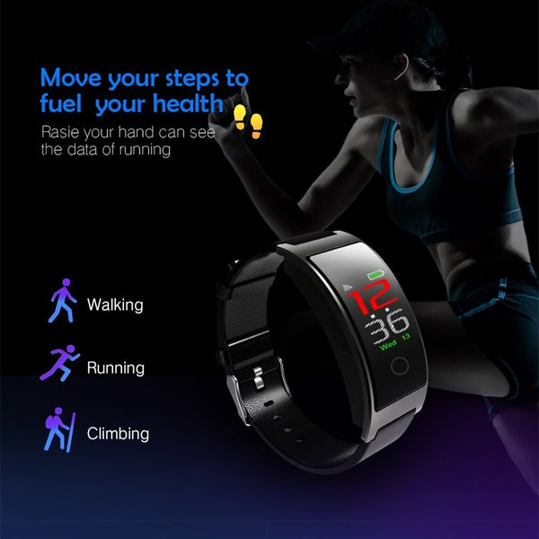 [variant_title] - COXRY Heart Rate Smart Watch Men Sport Digital Watch Women Stopwatch Waterproof Wrist Watch Blood Pressure Pedometer Smartwatch
