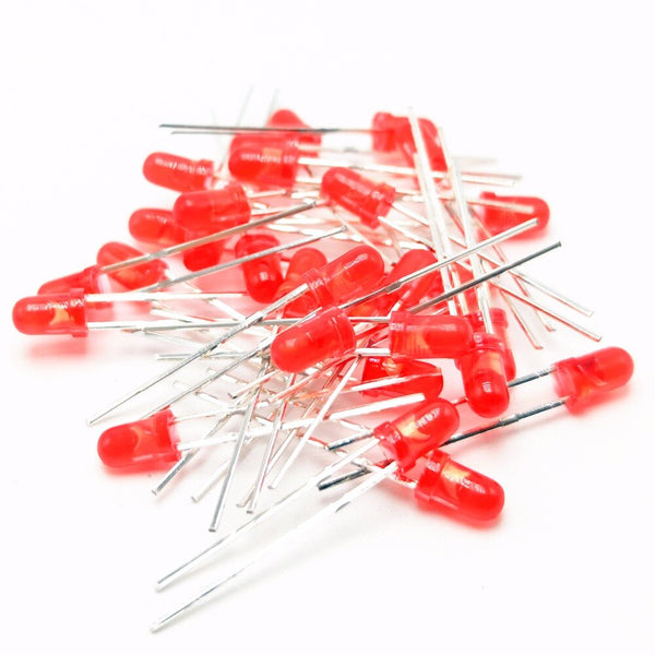 [variant_title] - 100pcs F5 5mm LED diode Light Assorted Kit LEDs Set Round White Yellow Red Green Blue electronic diy kit Purple Pink Warm white