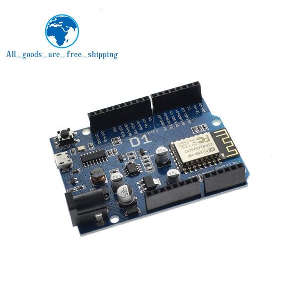 [variant_title] - TZT Smart Electronics ESP-12F WeMos D1 WiFi uno based ESP8266 shield for arduino Compatible IDE