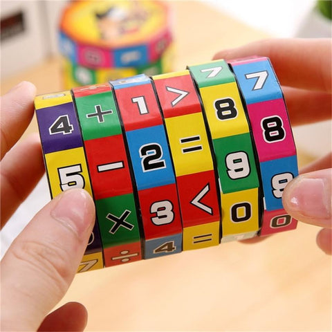Default Title - 2018 New Arrival Slide puzzles Mathematics Numbers Magic Cube Toy Children Kids Learning and Educational Toys Puzzle Game Gift