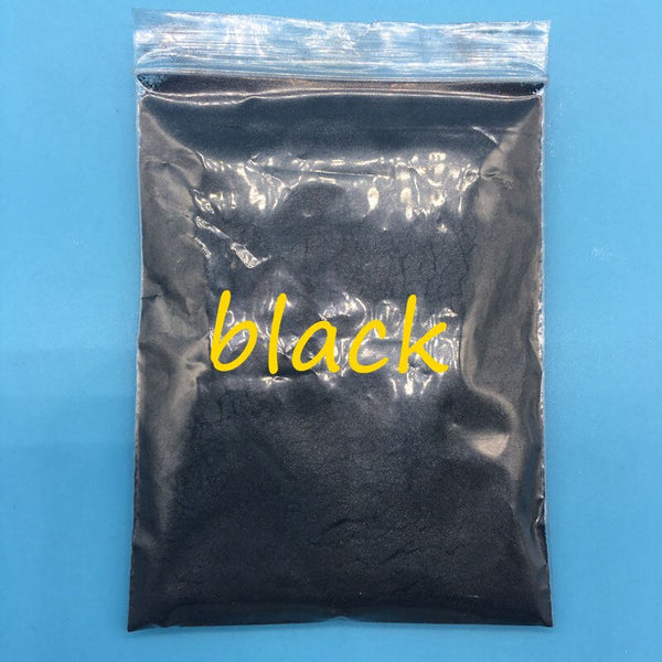 black - 20g Colorful Pearl Powder for make up,many colors mica powder for nail glitter,Pearlescent Powder Cosmetic pigment