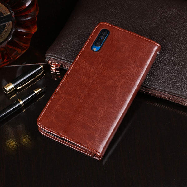 [variant_title] - PU Leather Case for Samsung Galaxy A50 A30 A70 A10 A20 M10 M20 M30 2019 Flip Fashion A 50 Wallet Case Viewing Stand Card Slots