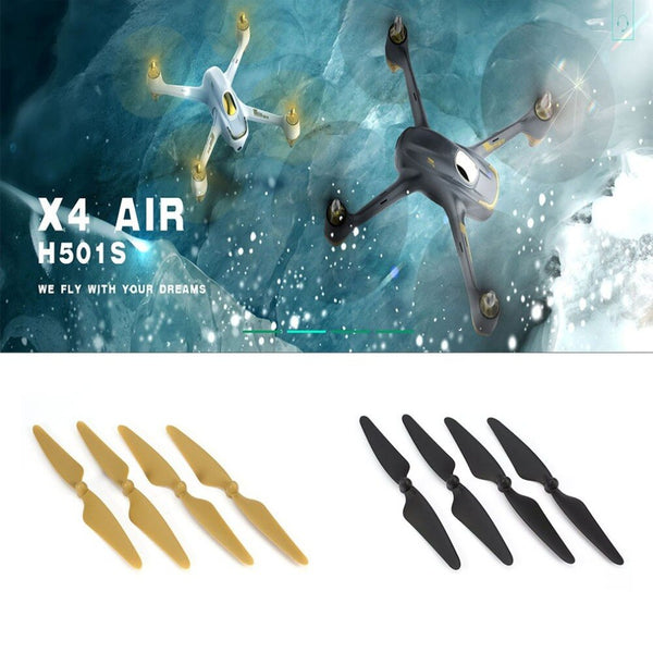 [variant_title] - 2 Pairs Original for Hubsan CW/CCW Propeller Blade RC Part for Hubsan H501S H501C H501A H501M 501 RC Quadcopter RC Drone