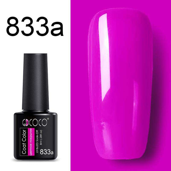833a - #86102 GDCOCO 2019 New Arrival Primer Gel Varnish Soak Off UV LED Gel Nail Polish Base Coat No Wipe Top Color Gel Polish