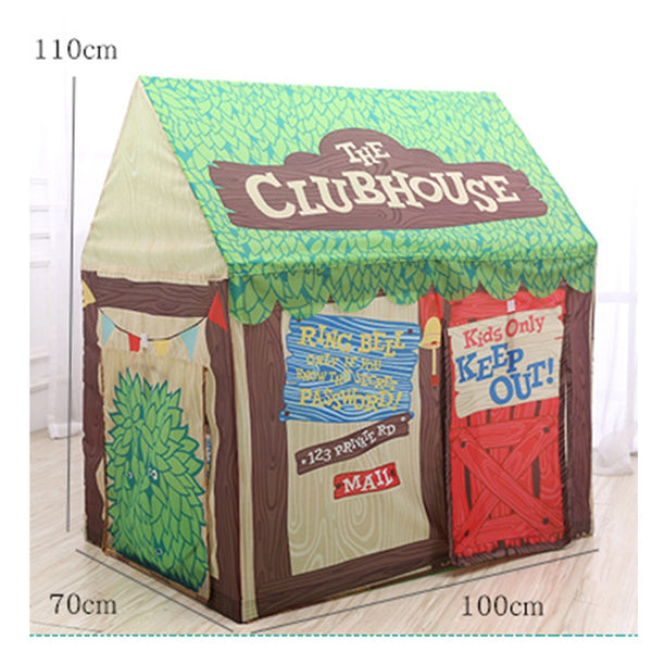 [variant_title] - Cartoon Baby Toy Tent Children Tree Play House Kids Private Space Spare Room Play Princess Toy Tent