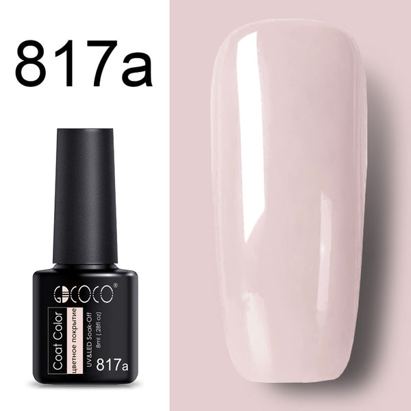 817a - #86102 GDCOCO 2019 New Arrival Primer Gel Varnish Soak Off UV LED Gel Nail Polish Base Coat No Wipe Top Color Gel Polish