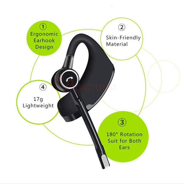 [variant_title] - FANGTUOSI high quality V8S Business Bluetooth Headset Wireless Earphone with mic for iPhone Bluetooth V4.1 Phone Handsfree