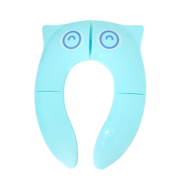 02 - New Baby Travel Folding Potty Seat Toddler Portable Toilet Training Seat Covers Training Seat Cover Cushion Child Pot Chair Pad