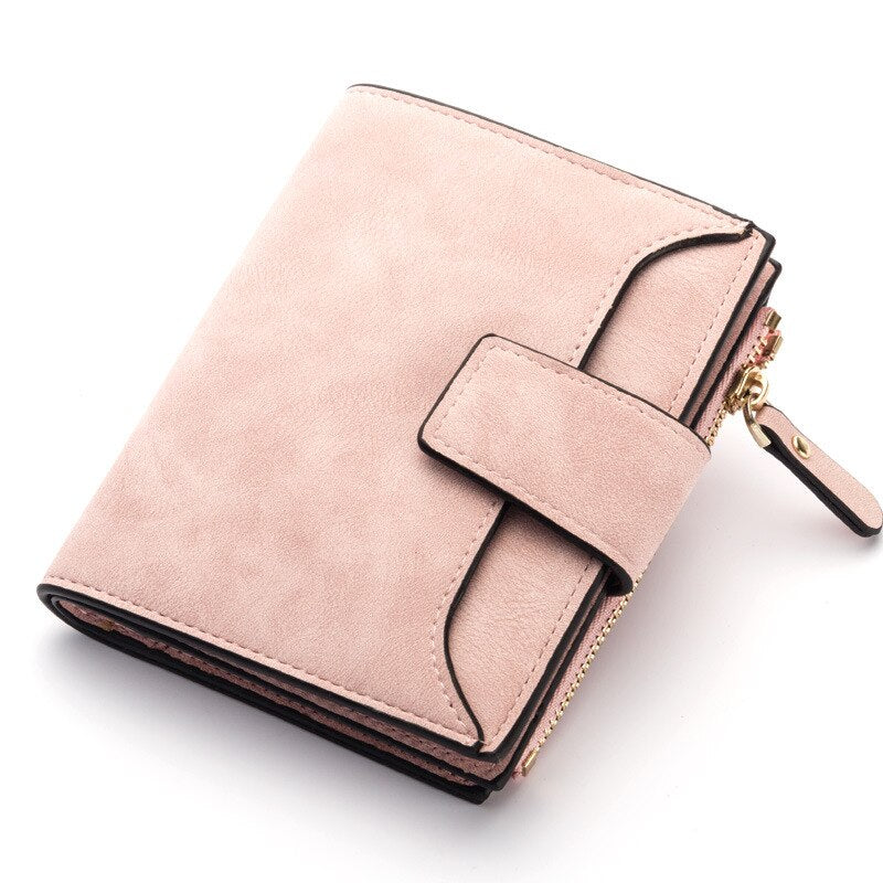BUY Small Zip Around Purse Ladies Fold Wallet in Online Shopping - Clickere