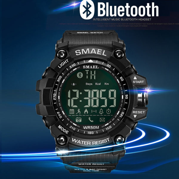 [variant_title] - SMAEL Bluetooth Smart Watch Sport Male Clock Call Reminder Calorie Digital Men SmartWatch Wearable Devices For ios Android Phone