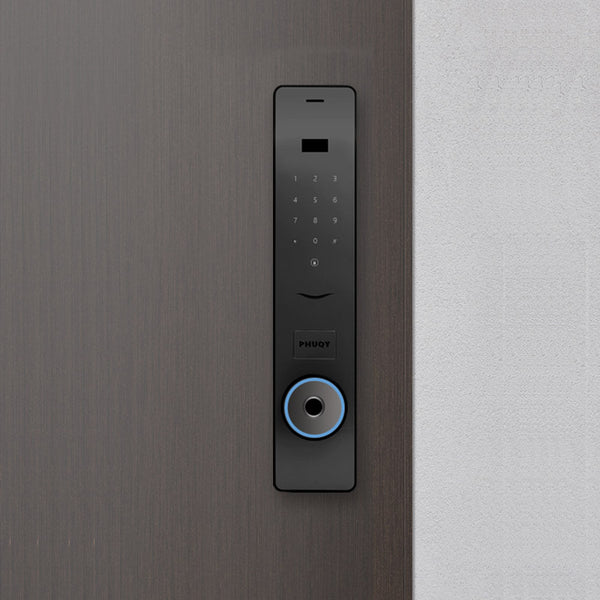 [variant_title] - Automatic Anti-Theft Door Breathing Light Smart Lock Home Fingerprint Lock Code Lock Magnetic Card Lock PHUQY-FQ8 …