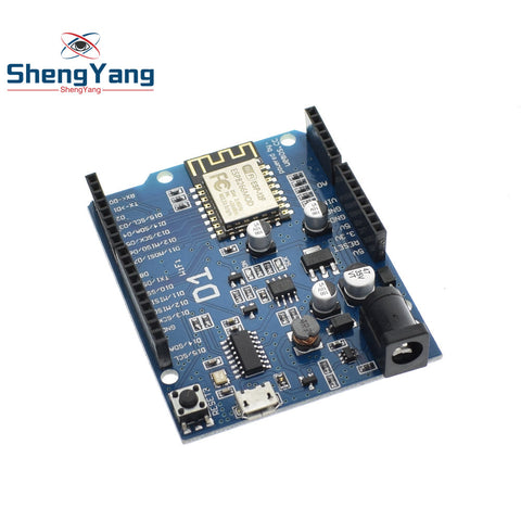 Default Title - WeMos D1 CH340 CH340G WiFi Development Board ESP8266 ESP-12 ESP-12E Module For Arduino IDE UNO R3 Micro USB ONE 3.3v 5v 1A