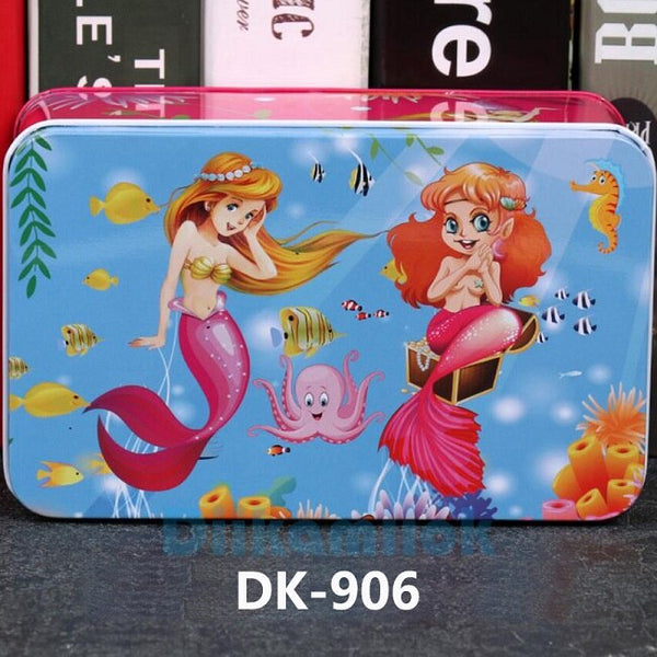 DK-906 - New 200 Pieces Wooden Puzzle Mermaid Pattern Wood Jigsaw Puzzles Toy Kids Educational Learning Toys for Christmas Gift DK-M110