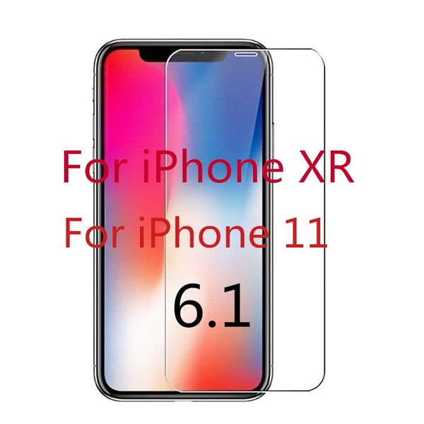 For iPhone XR 11-4 / 1 Piece - 10Pcs Tempered Glass For iPhone X XS MAX XR 4 4s 5 5s SE 5c Screen Protective Film For iPhone 6 6s 7 8 Plus X 11 Glass Protector