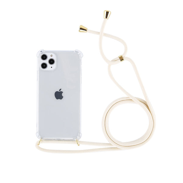 Strap Cord Chain Phone Tape Necklace Lanyard Mobile Phone Case for Carry Cover Case Hang iPhone 11 Pro XS Max XR X 6 6S 7 8Plus