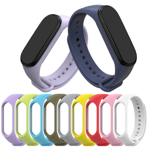 [variant_title] - Bracelet for Xiaomi Mi Band 4 3 Sport Strap watch Silicone wrist strap For xiaomi mi band 3 4 accessories Miband 3 4 Strap