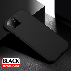Black / For iphone 6 6s - 0.3mm Ultra Thin PP Original Case For iphone 11 Pro Max X XR XS Full Shockproof Cover For IPHONE 7 8 6 6s PLus Matte Slim Cases