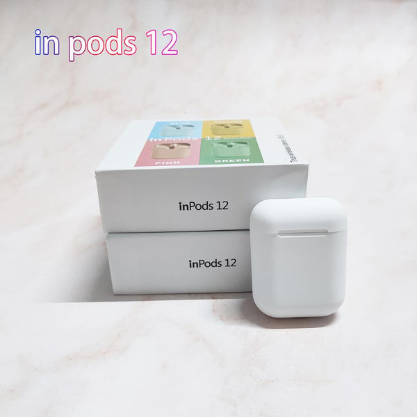 [variant_title] - Tws Wireless Airpos Bluetooth Earphones Inpods I Pods Headpones White Airphone Airbuds Gaming Headset inpods Earbuds airpro