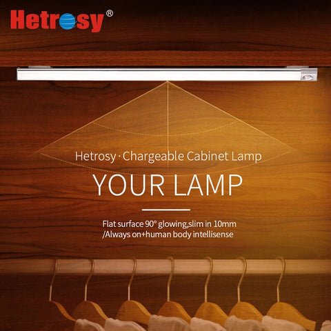 [variant_title] - Hetrosy LED Auto-Induction USB Wardrobe Lights Cabinet Sensor Lamp light Under cabinet/Kitchen luminaire