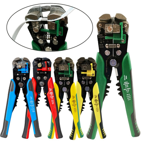 [variant_title] - HS-D1 Crimper Cable Cutter Automatic Wire Stripper Multifunctional Stripping Tools Crimping Pliers Terminal 0.2-6.0mm2 tool