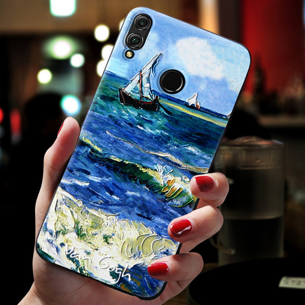 Art Black Case For Xiomi Xiaomi Mi 9SE 9 SE 9T Pro Case For Redmi Note 7 8 Pro 8T 9S Case Cover For Redmi 6A 7 7A K20 Pro Case