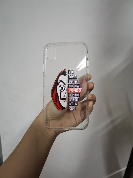 Spain TV La Casa de papel phone case for iPhone 7 8 6S Plus X 11 TV Series Money Heist House Of Paper Phone Cover for XS MAX XR