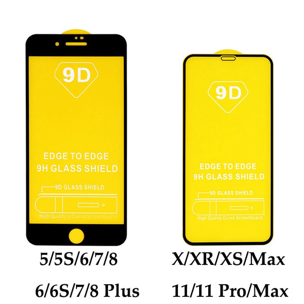 [variant_title] - Felkin 9D Tempered Protective Glass for iPhone 11 Pro Max XR X XS Max 7 8 6 Plus 5 Screen Protector on iPhone 11 Pro Max XR X XS