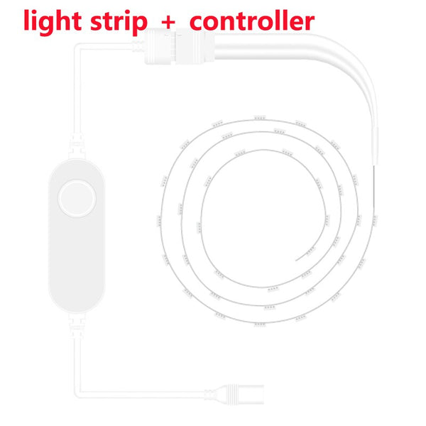 Controller and strip - RGBW smart wifi light strip and remote controll for LED strip Compatible Alexa Google assistant IFTTT control by smart life/Tuya