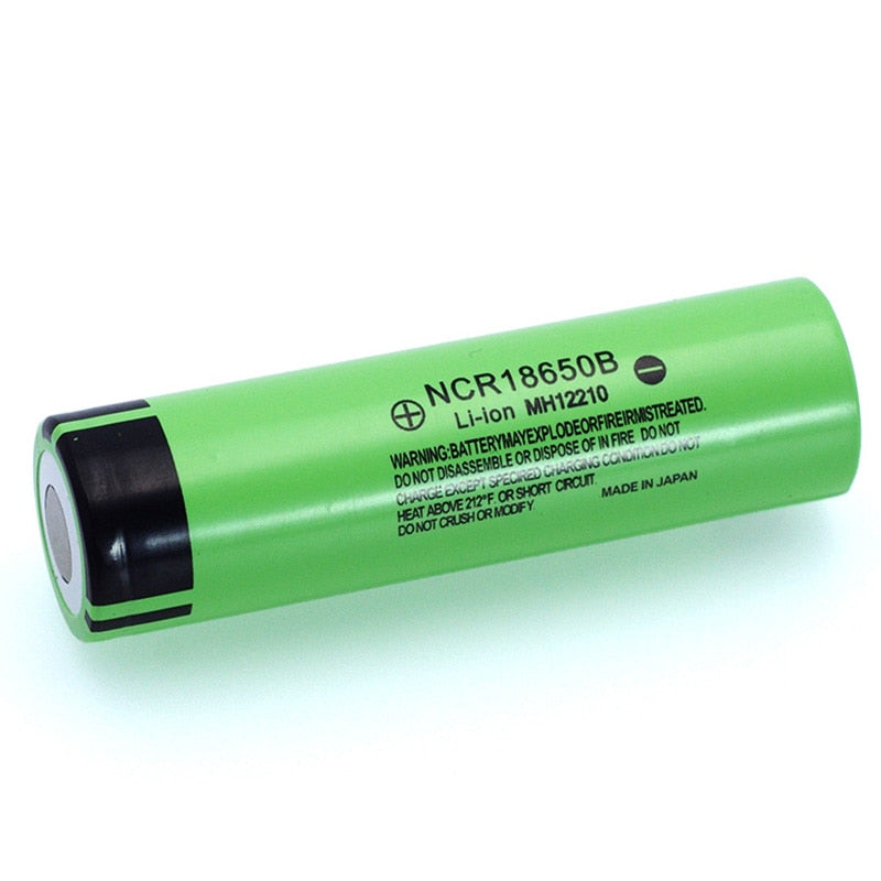 NCR18650B 3.7v 3400mah batterie Lithium Rechargeable (originale)