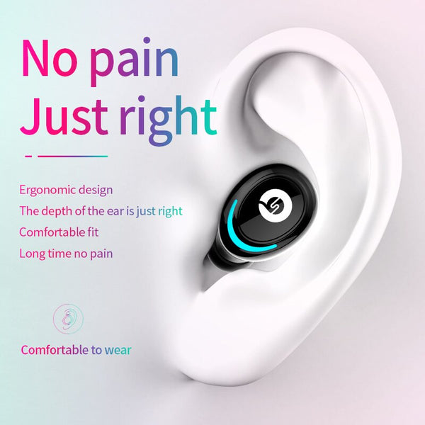 [variant_title] - Bluetooth 5.0 Wireless Earphone TWS In Ear Headphones Handsfree Earphones Headphone Sport Earbuds Headset For Phone With Mic