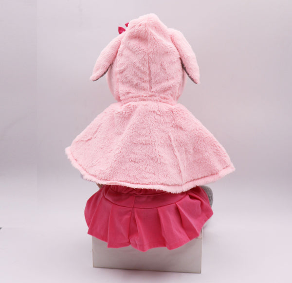 [variant_title] - 47cm/58cm silicone bebe reborn doll pink cute rabbit costume realistic baby baby gives children the best birthday Christmas gift