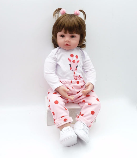 [variant_title] - 19 inch bebe reborn doll 48cm soft silicone reborn boncas realistic toy boy girl Christmas birthday gift toy