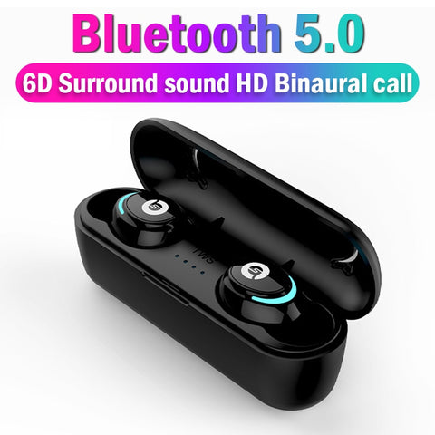 [variant_title] - Bluetooth 5.0 Wireless Earphone TWS In Ear Headphones Handsfree Earphones Headphone Sport Earbuds Headset For Phone With Mic