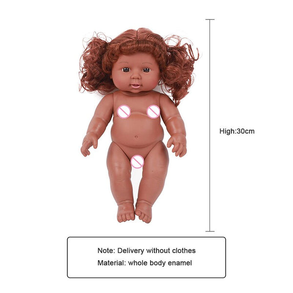 30CM N - 41cm Newborn Baby Simulation Doll Soft Children Reborn Doll Toy Boy Girl Emulated Doll Kids Birthday Gift Kindergarten Props