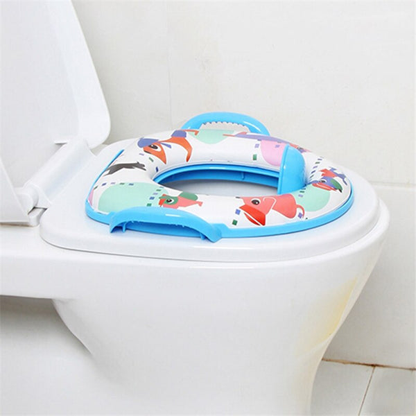 [variant_title] - Newly Cartoon Children Toilet Seat Potty Training Seats With Armrest Handrail Children's Pot For Baby Boys Girls Urinal