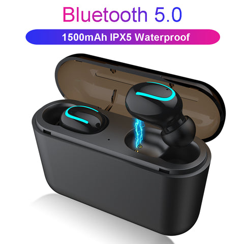 [variant_title] - Bluetooth 5.0 Earphones TWS Wireless Headphones Blutooth Earphone Handsfree Headphone Sports Earbuds Gaming Headset Phone PK HBQ