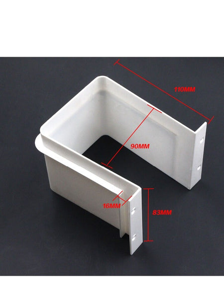 Type 2 - Plastic U Shape Drain Pipe Bathroom Cabinet Sink Drawer Pull Out Kitchen Bath Recessed U under Sink Drainage Grommet