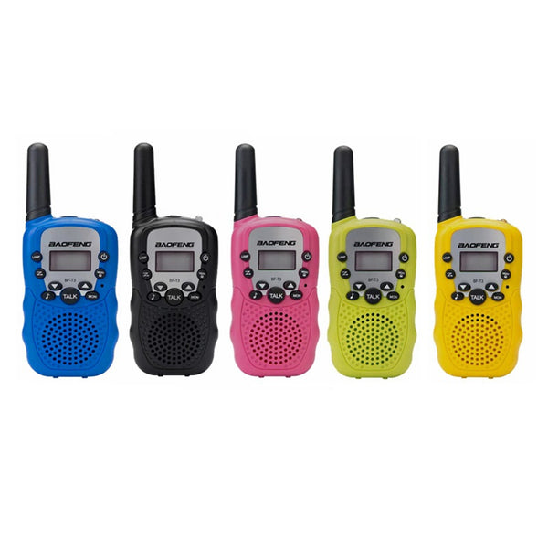 [variant_title] - 2Pcs Baofeng BF-T3 Radio Walkie Talkie UHF462-467MHz 8 Channel Two-Way Radio Transceiver Built-in Flashlight 5 Color for Choice